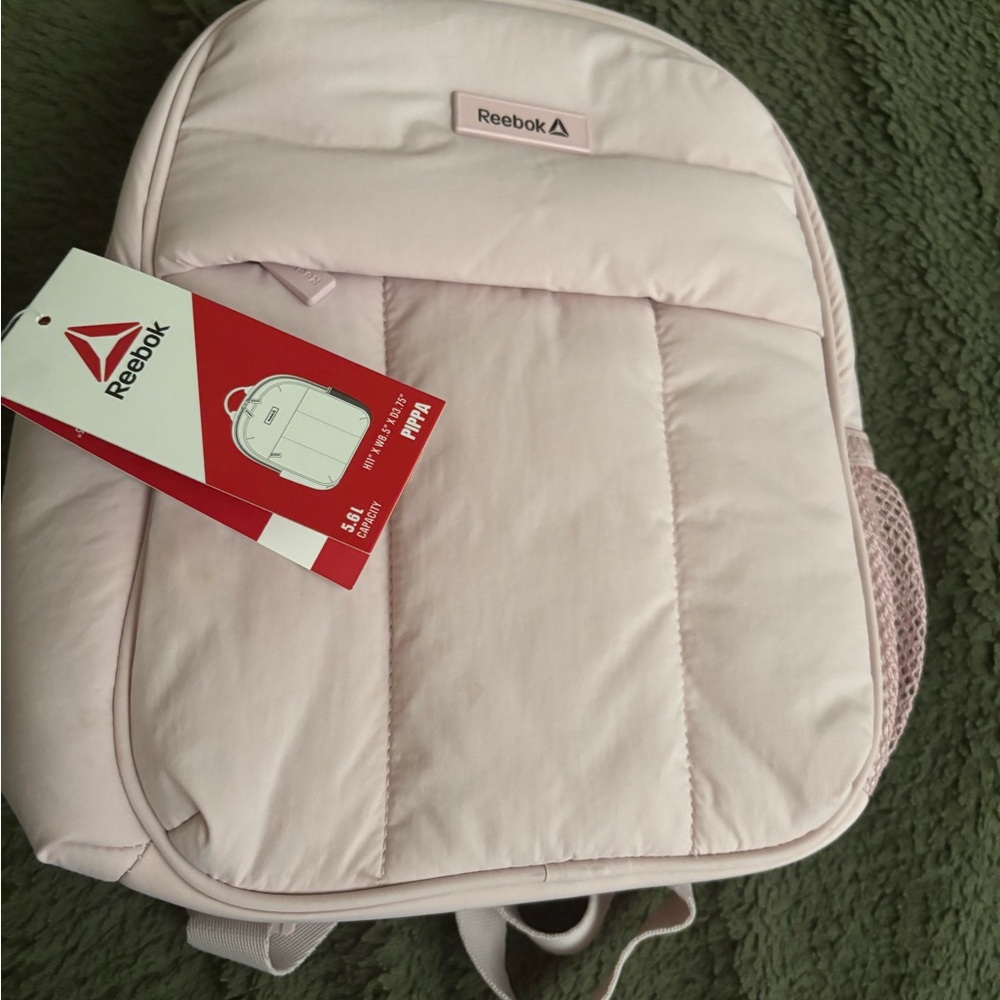 Reebok Women's Pippa Mini Backpack, Ashen Lilac NWT - Picture 2 of 8